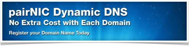 pairNIC Dynamic DNS